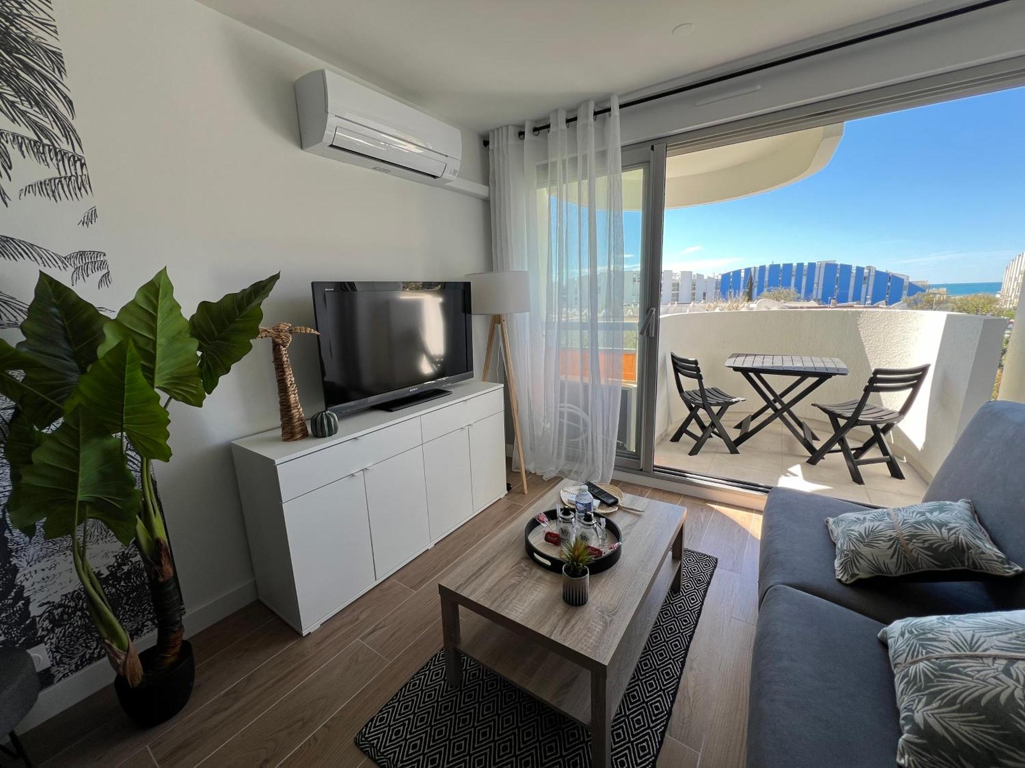 Superbe Studio Cabine Vue Mer 3 Etoiles * Ла-Гранд-Мотт Екстер'єр фото